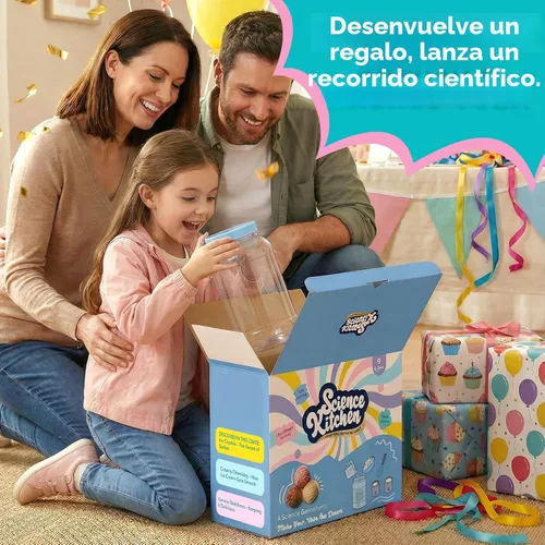 Miniatura 7 de Aizweb Máquina de helados para niños, kits de ciencia para hacer tu propio helado Experimentos educativos de ciencia de los alimentos STEM