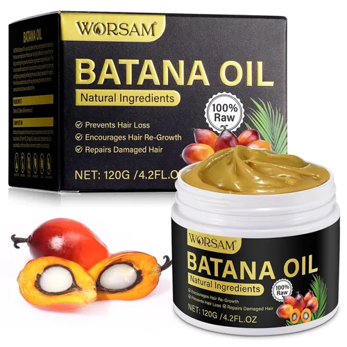 Miniatura 8 de Aceite de Batana para el Crecimiento del Cabello, 100% Puro - Aceite Orgánico Dr. Sebi de Batana de Honduras, Previene la Caída del Cabello, Elimina
