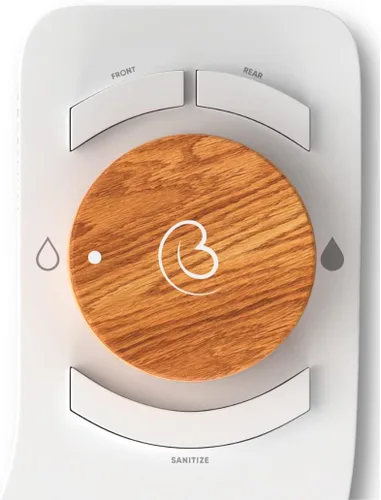 Revolution Plus (agua caliente). Accesorio para bidé para inodoro. Diseño de lujo, pulverizador de bidé de baño para inodoro, no eléctrico, doble
