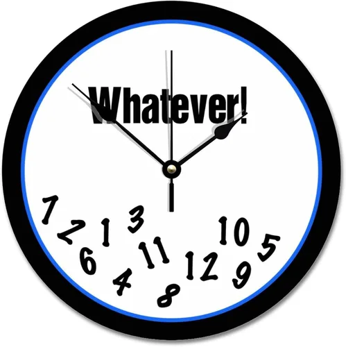 Miniatura 82 de Reloj de pared de madera rústica personalizado de 10 pulgadas, silencioso sin tictac, funciona con pilas, para sala de estar, dormitorio, cocina, En