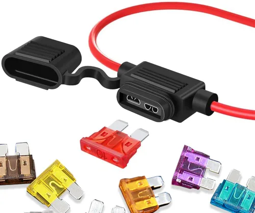 Miniatura 4 de Kit surtido de fusibles estándar de 70 piezas, 5A, 7.5A, 10A, 15A, 20A, 25A, 30A, mini fusibles de inserción coloridos para automóvil, barco