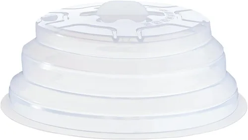 Miniatura 9 de Cubierta de microondas para alimentos, cubierta de silicona para salpicaduras de microondas, aptas para lavavajillas, fundas para microondas y Azul