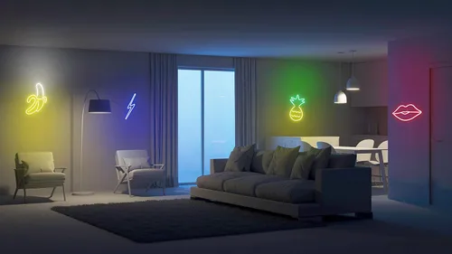 Miniatura 6 de ADVPRO Rose Flower Women Room Decor Flex Silicona LED Neon Sign Verde y Rosa st16s32-fnu0034-gk Verde & Rosa