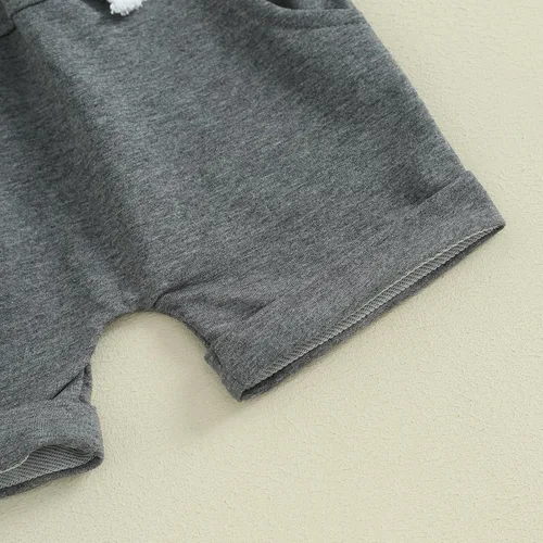 Miniatura 62 de Conjunto de camiseta de manga corta para bebé niño y niña, camiseta de manga corta, pantalones cortos casuales, ropa para recién nacidos, 6, 12, 18