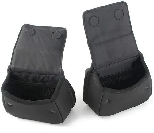 Miniatura 5 de Par de paneles de carenado inferior Bolsillos de almacenamiento, bolsillos inferiores de puerta de carenado para Harley Touring Road Glide Street