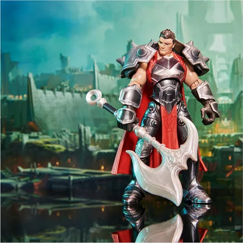 Miniatura 6 de League of Legends, Figura coleccionable de Darius de 4 pulgadas con detalles de primera calidad y accesorio de hacha, colección The Champion, grado