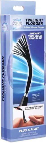 Miniatura 5 de Zeus Electrosex Accesorio de silicona Extreme Twilight Flogger