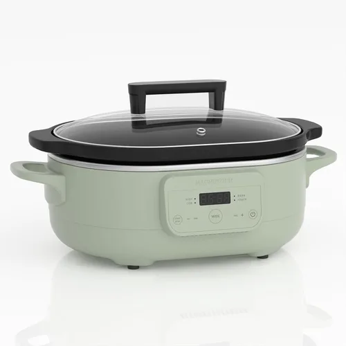 Miniatura 8 de MAGNIFIQUE Olla de Cocción Lenta Programable de 6 Cuartos con Recipiente Antiadherente Saludable Extraíble - Pequeño Electrodoméstico de Cocina