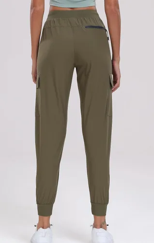 Miniatura 2 de Oalka Pantalones cargo de senderismo para mujer, ligeros, con bolsillos de viaje, de secado rápido
