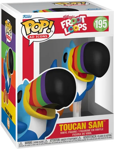 Miniatura 4 de Funko Pop! Ad Icons: Kelloggs - Toucan Sam Flying - Figura de vinilo coleccionable - Idea de regalo - Producto oficial - para niños y adultos - Ad
