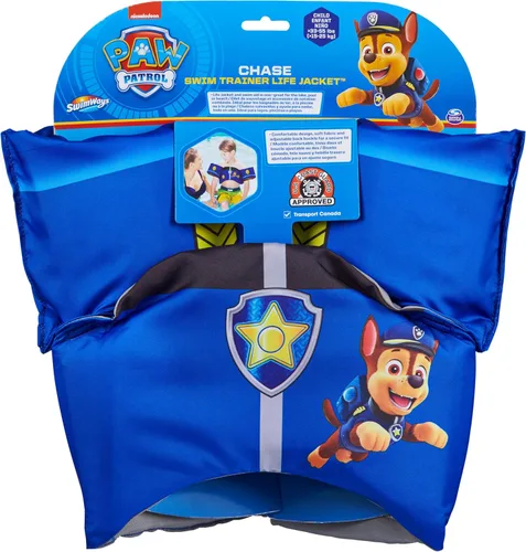 Miniatura 4 de SwimWays Chaleco salvavidas para niños aprobado por la USCG de Nickelodeon Paw Patrol Learn-to-Swim