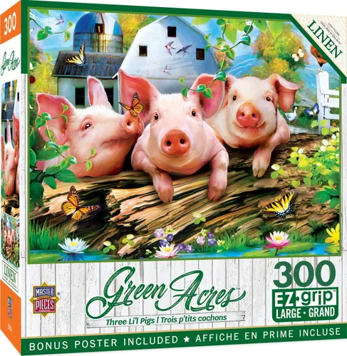 Miniatura 8 de MasterPieces - Rompecabezas de 300 piezas, formas grandes de agarre EZ, pastel fresco esta noche, divertido para adultos, personas mayores, familia