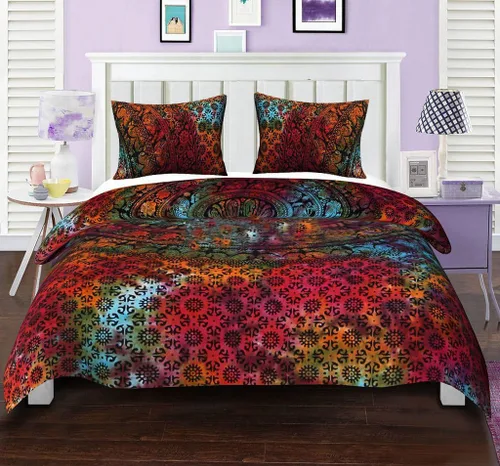 Miniatura 6 de Vedant Deisgns - Funda de edredón con diseño de mandala de elefante, funda de edredón de algodón indio, funda de edredón urbana, tamaño Queen