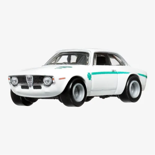 Miniatura 2 de Hot Wheels Alfa Romeo Giulai Sprint GTA, Car Culture Spettacolare 5/5 [Blanco]
