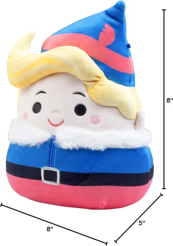 Miniatura 7 de Squishmallows Hermey The Elf original de 8 pulgadas, Rudolph el reno de nariz roja, peluche oficial de Jazwares de Navidad, juguete de peluche