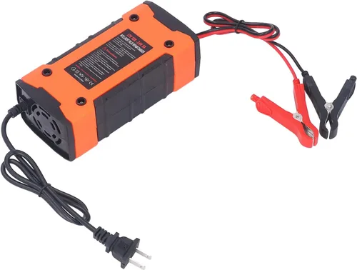 Miniatura 6 de Mantenedor del cargador de batería de pulso de 12 V 10 A 24 V 5 A con enchufe de EE. UU. para desulfatación de batería de coche camión barco