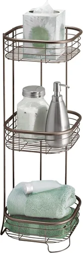 Miniatura 2 de iDesign Forma - Estantería esquinera de metal para ducha, estante de baño para champú, acondicionador