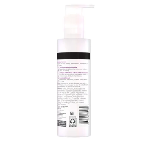Miniatura 9 de Neutrogena Limpiador de gelatina refrescante para derretir maquillaje, 7% complejo de vitaminas emolientes, removedor suave de maquillaje de cara