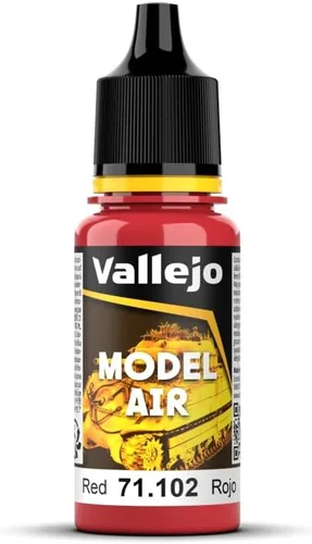 Miniatura 7 de Vallejo Pintura roja fuego, 0.6 fl oz