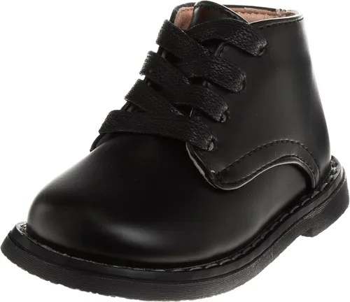 JOSMO Zapatos para caminar unisex para bebés niños y niñas, para primer paso, ligeros, sintéticos, antideslizantes, parte superior alta (bebé-bebé)