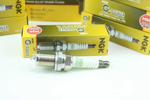 Miniatura 3 de NGK 7090 bujías de platino G-Power, BKR5EGP, 6 unidades NUEVAS