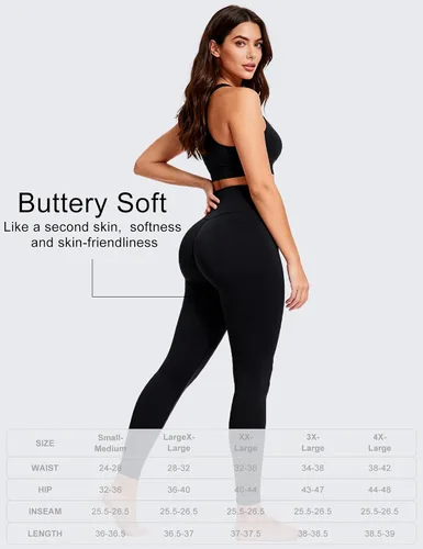 Miniatura 6 de Bluemaple Leggings de cintura alta para mujer, pantalones de control de abdomen, no se transparentan, pantalones de yoga suaves para correr