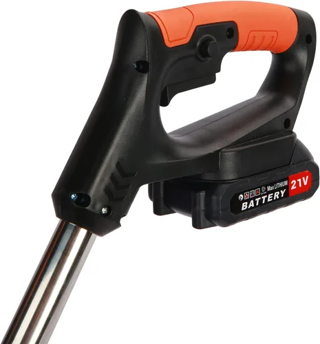 Miniatura 6 de Weed Eater, 3 en 1 inalámbrico Wacker - Cortadora de césped eléctrica con batería de 21 V 2000 mAh para jardín y patio con rueda (negro EE.UU.)