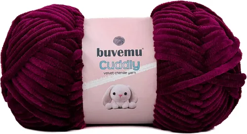 Miniatura 59 de Hilo de felpilla de terciopelo, súper suave y esponjoso, para tejer, hacer manualidades, color amigurumi, duradero para el desprendimiento, 3.53
