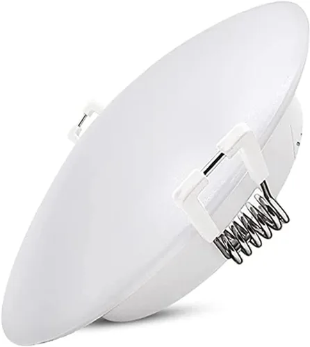Miniatura 16 de Lámpara de techo empotrable LED de 12 voltios, luz de disco de 3 pulgadas, regulable 4 W 3500 K blanco cálido, luz interior de montaje empotrado