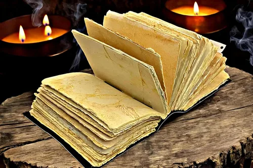 Miniatura 9 de Libro de hechizos en blanco de sombras con lapislázuli celta – Diario de cuero vintage con cerradura, diario de basura de grimorio, cuaderno