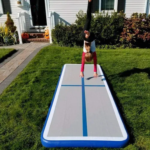 Miniatura 6 de Piso inflable del aire del entrenamiento de la estera del gimnasio de la pista