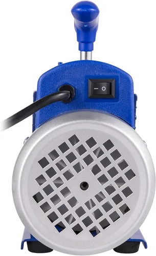 Miniatura 11 de VEVOR 3CFM 1/4HP Bomba de vacío de aire de una sola etapa HVAC R134a R12 R22 R410a Kit de refrigeración para A/C. Juego de manómetros de colector AC