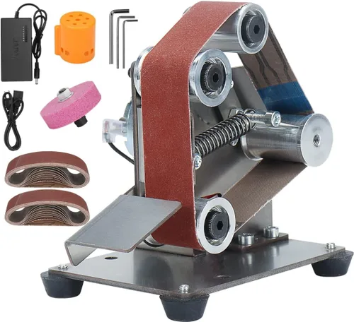Miniatura 6 de SI FANG Juego de Cintas de Lijado Premium 13 x 1.2 pulgadas / 330x30mm, Adecuado para Mini Lijadora de Banda Eléctrica, Afilador de Bordes de Corte