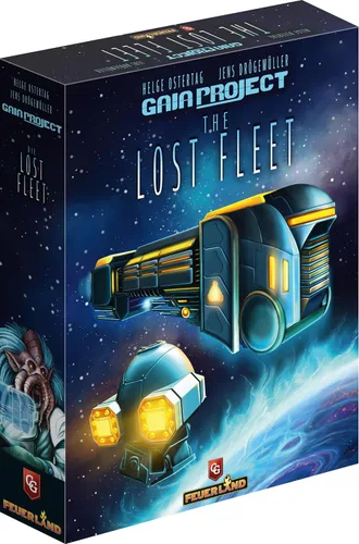 Capstone Games Gaia Project: The Lost Fleet Expansion | Juego de mesa de estrategia para adultos | 1-4 jugadores, tiempo de juego de 90 a 150