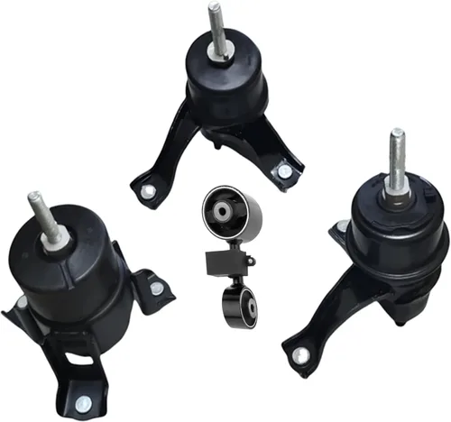 Miniatura 13 de Conjunto de soportes de motor 3 piezas compatible con 2006 2007 2008 2009 Fo-rd Fusion 2.3L/3.0L Mercury Milan A5473 A5381 A5474