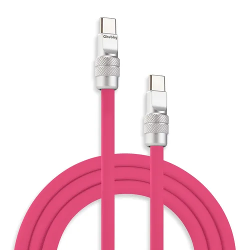 Miniatura 44 de chubbycable Chubby 2.0 USB C 240W Cable de carga rápida de silicona suave y duradero, cable de carga extra grueso compatible con iPhone 17-15 Series
