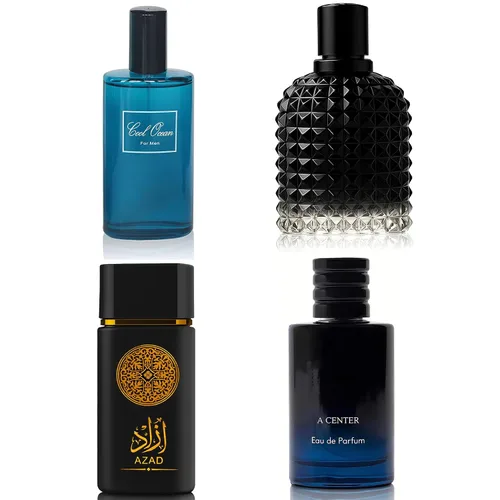 Miniatura 23 de A CENTER Colonia para hombre incluye 4 paquetes variados de perfume de regalo, 3.4 onzas líquidas cada uno Eau De Parfume Naranja Amarga, aroma a