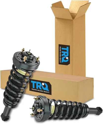 Miniatura 296 de TRQ Conjunto de Amortiguador y Resorte Delantero Cargado con Resorte Helicoidal Pre-ensamblado Compatible con Jeep Cherokee Limited AWD 14-22 Sin