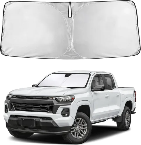Miniatura 202 de Autovir Parasol para parabrisas Rivian R1S 2022-2024 2025 2026, parasol para ventana delantera, protección UV, bloqueador de calor, accesorios