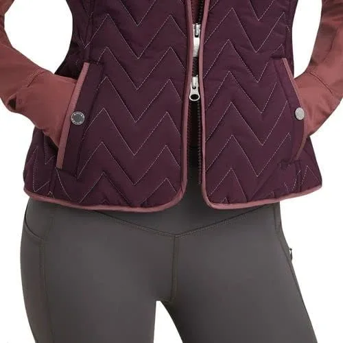 Miniatura 3 de ARIAT Ashley - Chaleco aislado para mujer, Mora marrón
