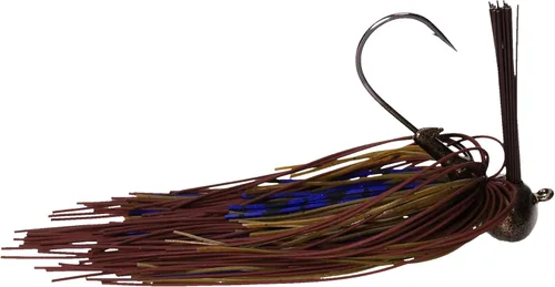 Miniatura 4 de Buckeye Lures Plantilla de fregona de fútbol con zócalo de goma viva, protector de malezas y cebo Cebo de pesca duradero resistente a las virutas