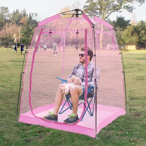 Miniatura 7 de All Weather Proof Pod Sports Tent,Outdoor Weather Tent Sports Pod Pop Up Shelter with Sealed Floor,Clear Tent for Sport Event,Camping,Fishing 8