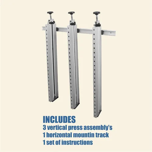 Miniatura 6 de Fulton Panel Max - Sistema de prensa de pegamento, 43 pulgadas de largo con acción de sujeción de 4 vías, abrazadera ideal para pegar paneles