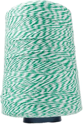 Miniatura 9 de Regency Wraps Cono de cordel Bakers, negro/blanco