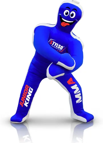 Miniatura 15 de Maniquí de lucha libre sin relleno para niños – Maniquí de agarre juvenil BJJ, MMA, Jiu Jitsu y compañero de entrenamiento de judo – Compañero