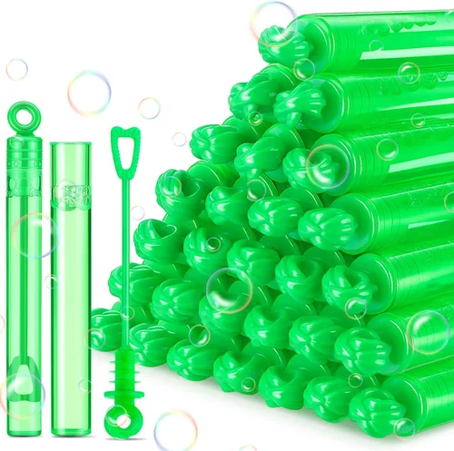 Miniatura 16 de Shappy 24 piezas de mini varitas de burbujas a granel para niños, recuerdos de fiesta, burbujas pequeñas para regalos de cumpleaños, bolsas