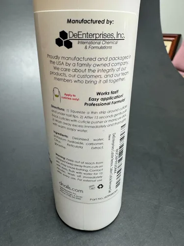 Miniatura 9 de DeEnti - Paquete de Mantenimiento de Cutículas, Incluye Removedor de Cutículas con Aroma Cítrico, Aceite para Cutículas de Uñas, y Herramienta