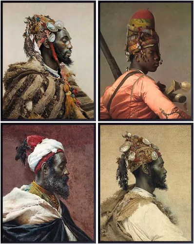 Miniatura 8 de Arte de pared afroamericano - Arte negro - Decoración de pared afroamericana - Historia negra - Cultura de arte de pared afro - Decoración de cueva