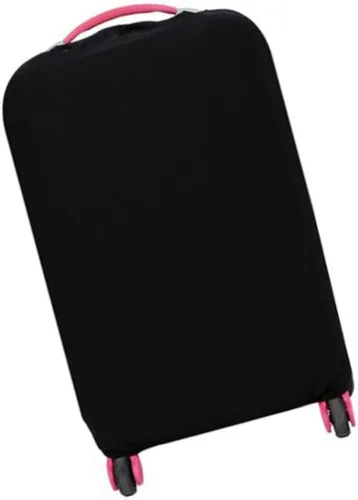 Miniatura 5 de Sewroro Funda protectora de maleta, protector de maleta, lavable, color negro, elástico, para equipaje de viaje, para 22-24 pulgadas