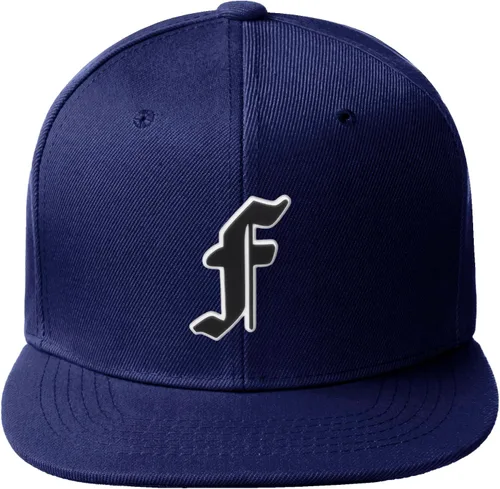 Miniatura 257 de Daxton Gorra clásica con visera de billete plano con letras del alfabeto inglés antiguo de la A a la Z